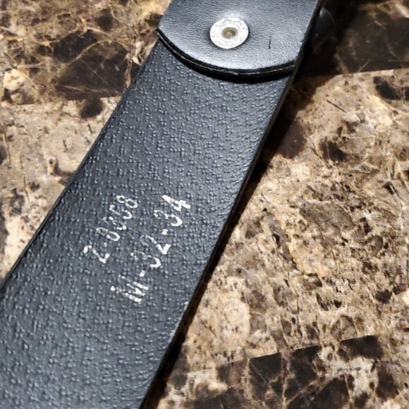 1.5 inch multi colored cross studded belt - Picture 5 of 5